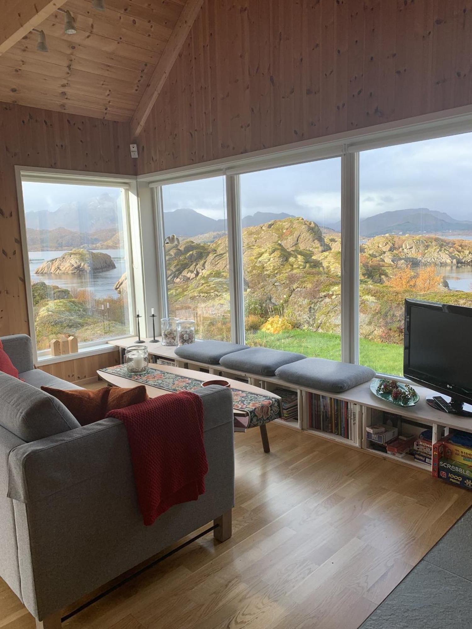 Unique Private Cabin In Lofoten Leknes Exterior foto