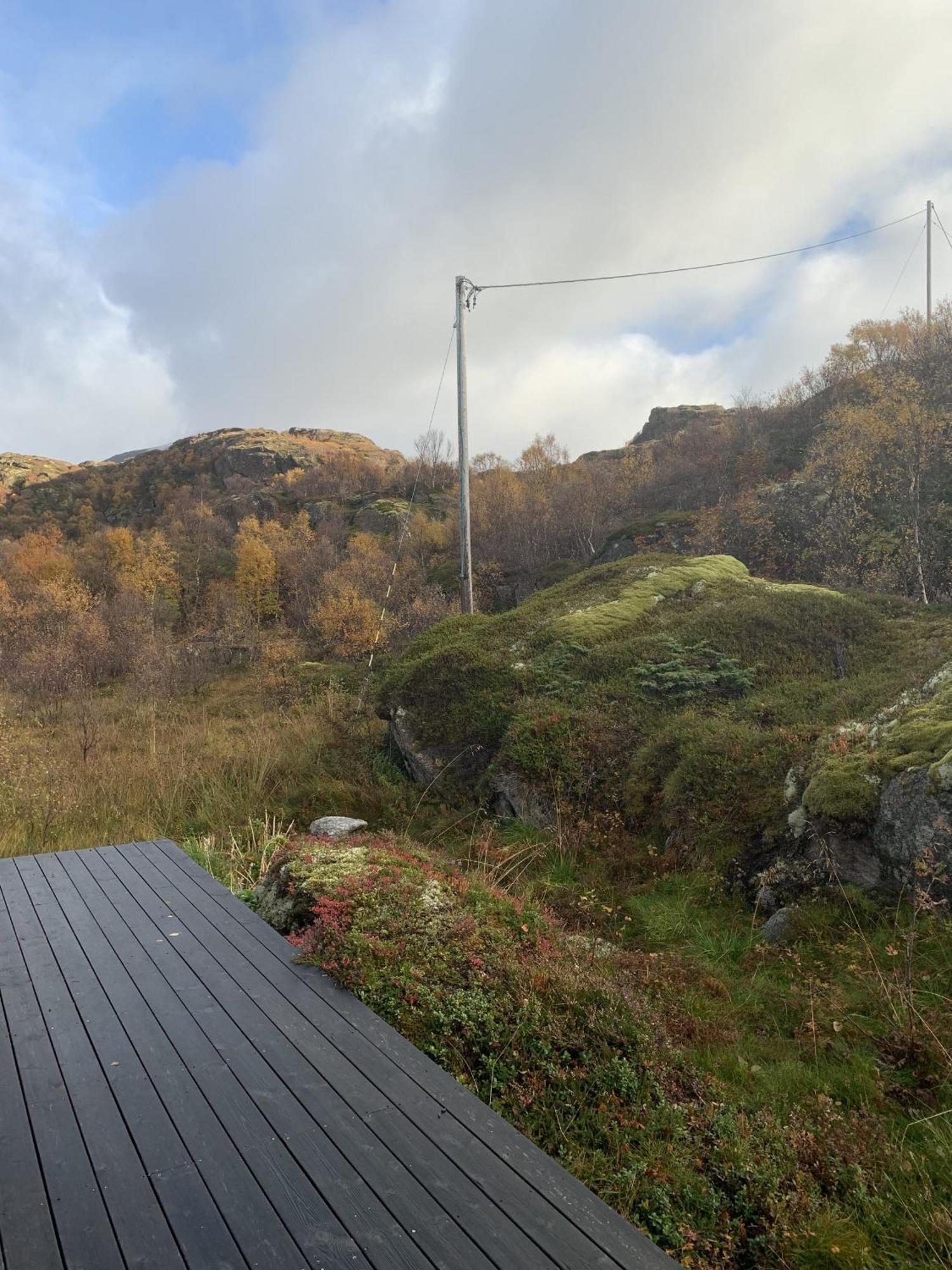 Unique Private Cabin In Lofoten Leknes Exterior foto