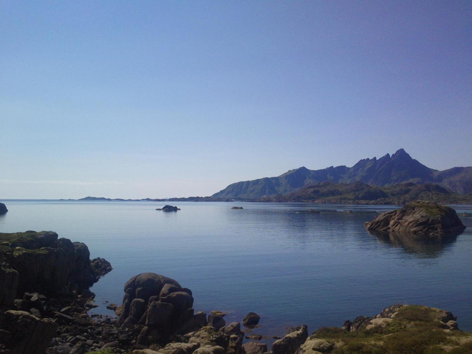 Unique Private Cabin In Lofoten Leknes Exterior foto