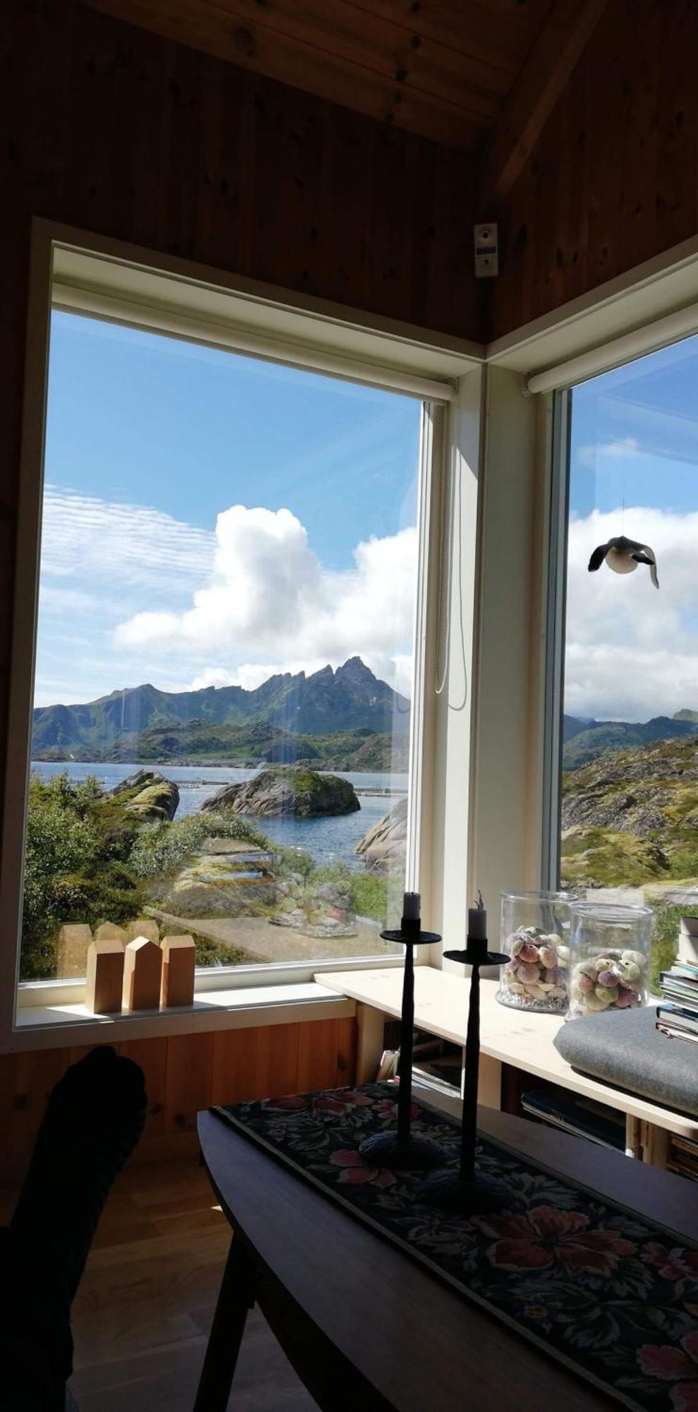 Unique Private Cabin In Lofoten Leknes Exterior foto