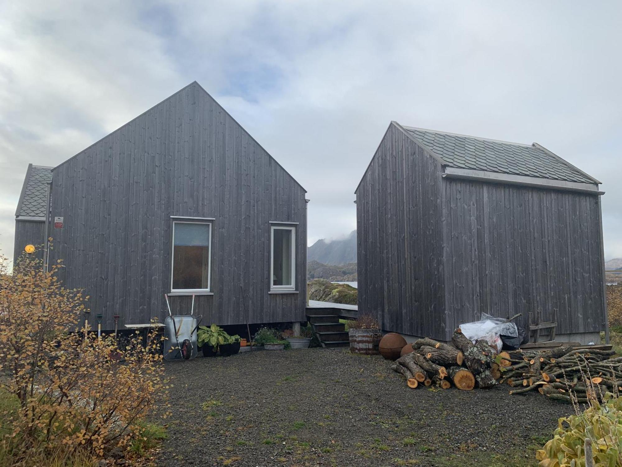 Unique Private Cabin In Lofoten Leknes Exterior foto